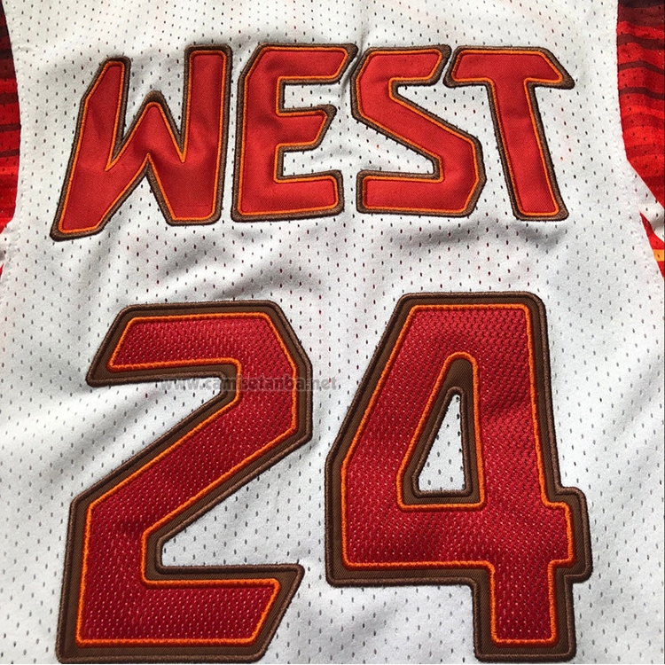 Camiseta All Star 2009 Kobe Bryant #24 Blanco